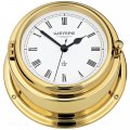 ВЕМПЕ кварцевые часы 150 мм (серия БРЕМЕН 2) Кварцевые-корабельные часы из латуни с римским цифферблатом