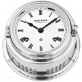 ВЕМПЕ часы с боем склянок механические 150 мм  (серия БРЕМЕН 2) Часы с боем склянок, хромированные, с римским цифферблатом