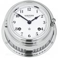 ВЕМПЕ часы с боем склянок механические 150 мм  (серия БРЕМЕН 2) Часы с боем склянок, хромированные, с арабским цифферблатом
